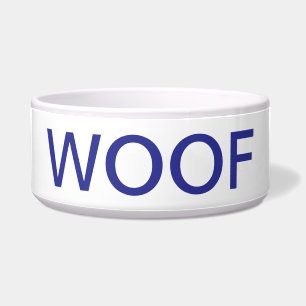 tigela de cão WOOF
