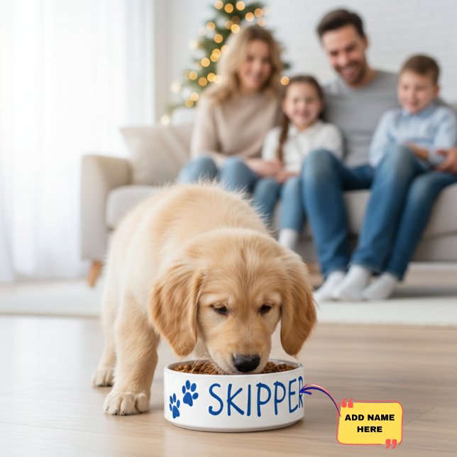 Tigela de Cerâmica com Nome Personalizado para Ani (Personalized Pet Name Ceramic Bowl: Perfect Gift! )