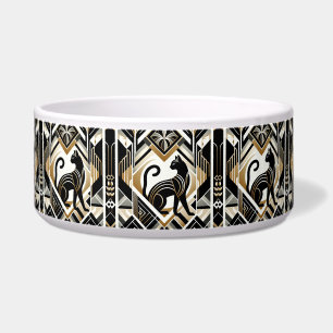 Tigela de Cerâmica Decorativa Abstrata Moderna par