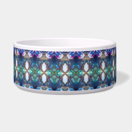 Tigela de Cerâmica Decorativa Azul para Animais de