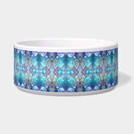 Tigela de Cerâmica Decorativa Azul para Animais de