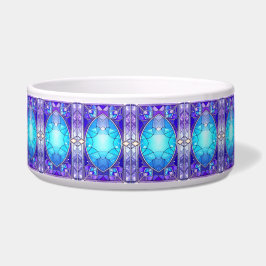 Tigela de Cerâmica Decorativa Azul para Pet