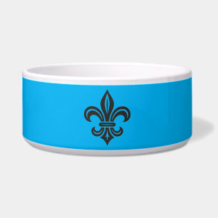 Tigela de Cerâmica "Fleur-de-lis Estilizada" para