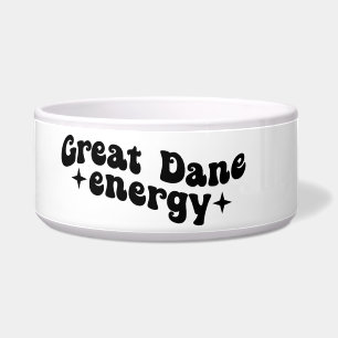 Tigela de Cerâmica para Cães Great Dane Energy