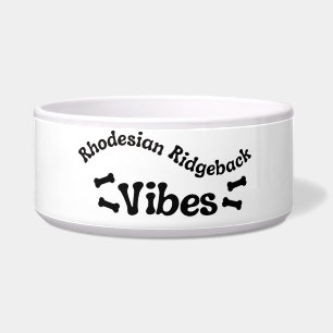 Tigela de Cerâmica para Cães Vibes Rhodesian Ridge