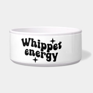 Tigela de Cerâmica para Cães Whippet Energy