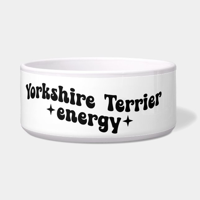 Tigela de Cerâmica para Energia de Yorkshire Terri (Esquerda)