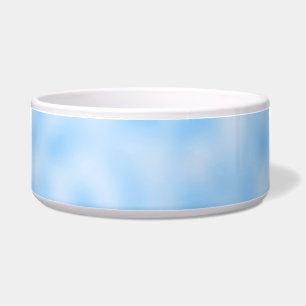 Tigela de Cerâmica para Pet Nuvem Azul