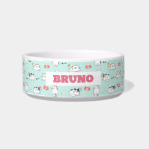 Tigela de Cerâmica Personalizada para Animais de E