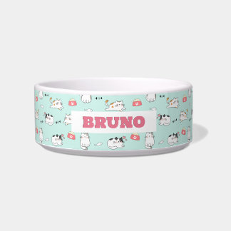 Tigela de Cerâmica Personalizada para Animais de E