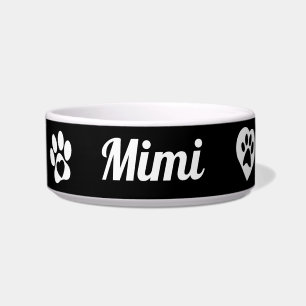 Tigela de Cerâmica Personalizada para Gatos, Prese