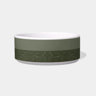Tigela de Cerâmica Personalizada Verde Musgo Two-T