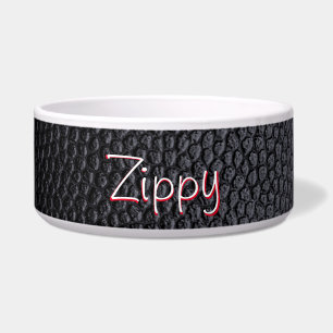 Tigela de Cerâmica Simples para Pet com Nome em Co