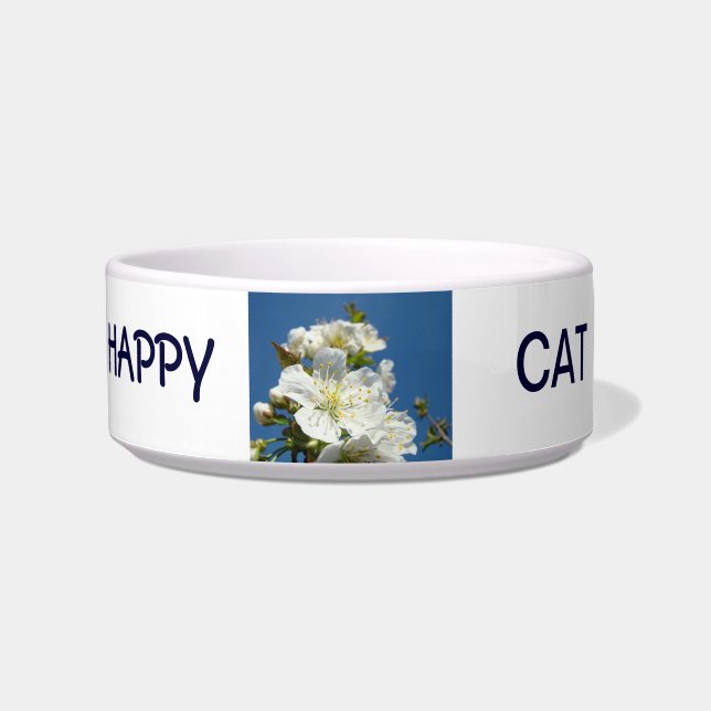 Tigela de comida para gato FELIZ tigelas de água F (Frente)