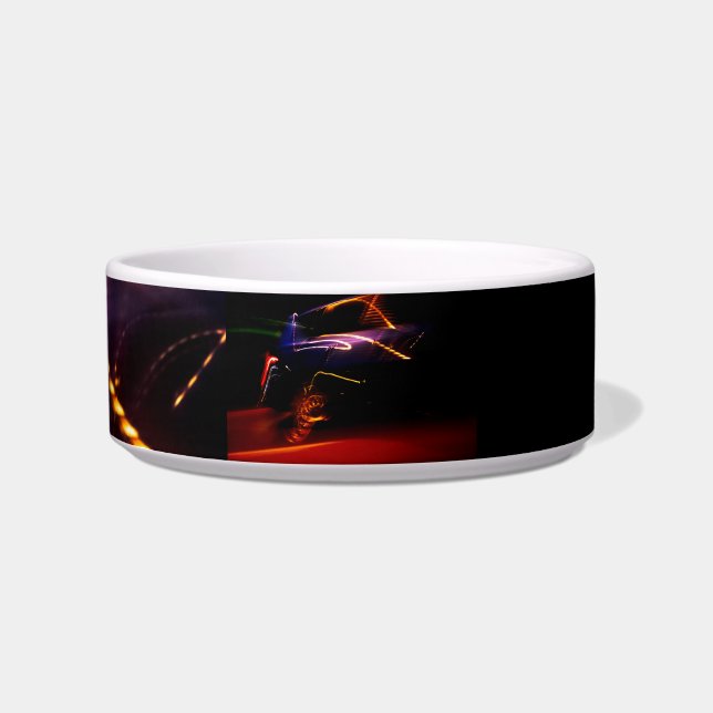 tigela de dança de carro roxo (Frente)