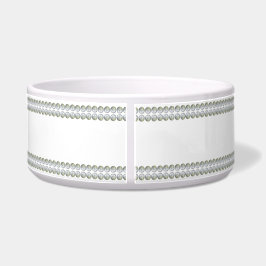 Tigela de Estimação para Pet Prata sobre Branco