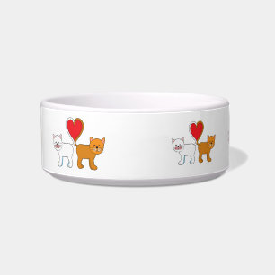 tigela de gato-do-mato