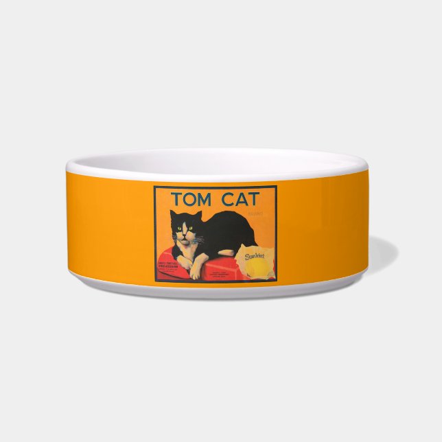 Tigela De "gato Tom " (Frente)