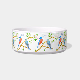 Tigela de Pet com Azulejos e Texto