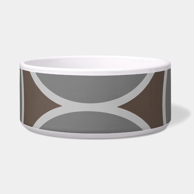tigela de prato para cães com cerâmica DOT | m3gal (Frente)