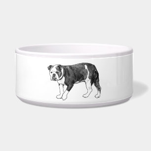 Tigela de Refeição Bulldog, Manga Dot