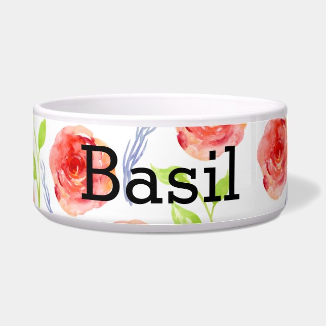 tigela de ROSA DESIGN PERSONALIZADA (Frente)