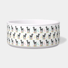 Tigela Deer Pattern, Baby Deer, Boho, Flores, Lua