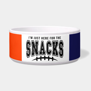Tigela Denver Broncos Futebol Aqui Para O Pet De Snacks
