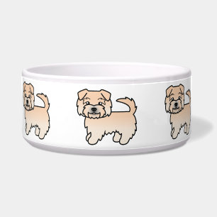 Tigela Desenho De Cão De Cartoon Norfolk Terrier