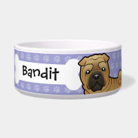 Desenhos animados Shar Pei
