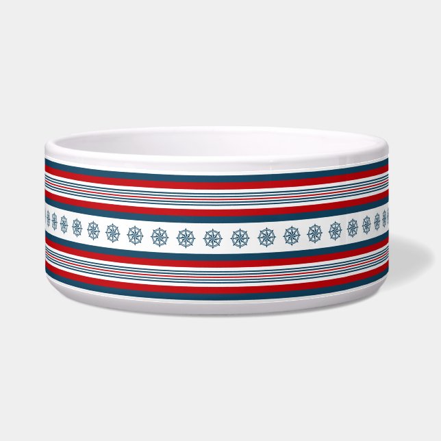 Tigela Design com tema náutico (Esquerda)