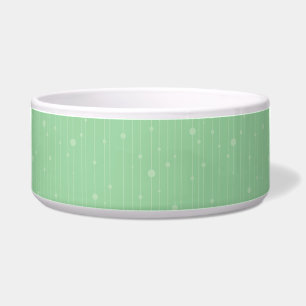 Tigela Design de arte mínima verde de linha