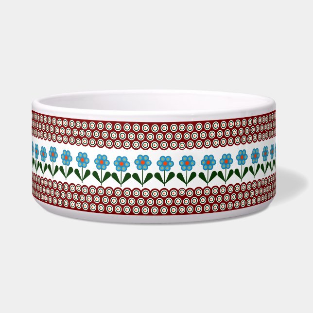 Tigela Design de cerâmica tradicional polonesa (Frente)