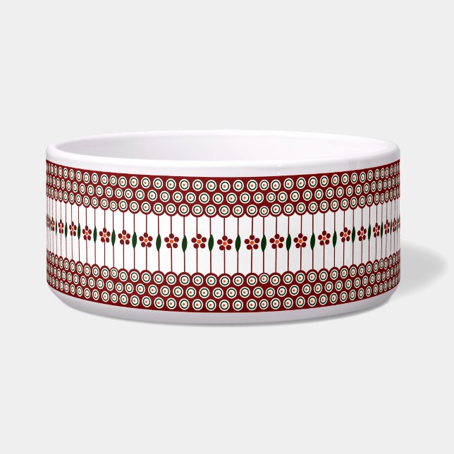 Tigela Design de cerâmica tradicional polonesa (Frente)