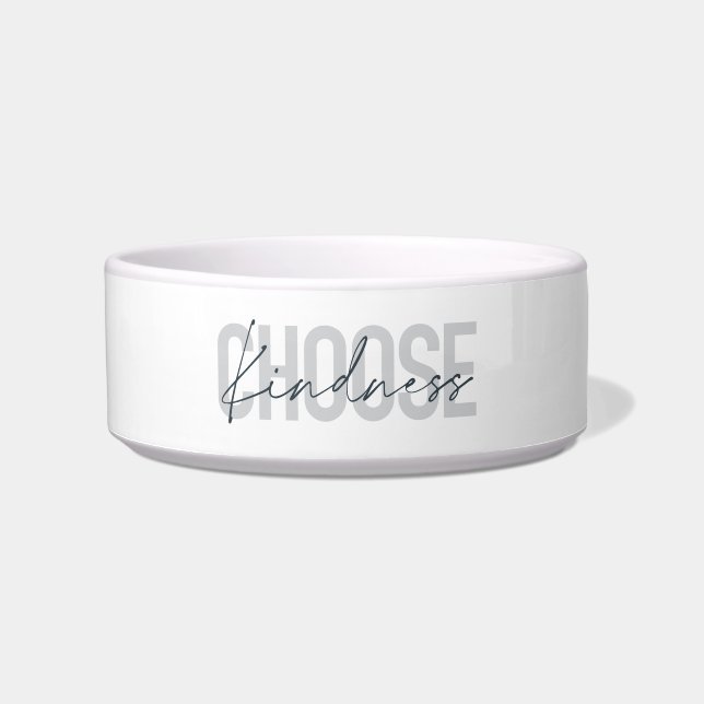 Tigela Design de Escolher gentileza moderna, urbana e sim (Frente)