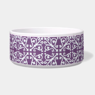 Tigela Design de padrão urbano legal Plum mais recente e