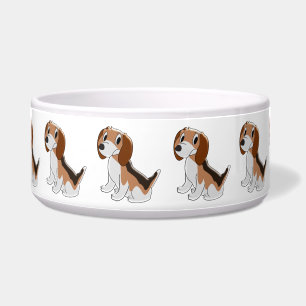 Tigela Design do Cachorro do Beagle