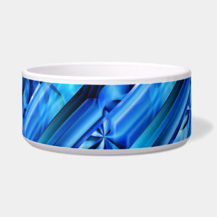 Tigela Design gráfico sem costura - preto azul I