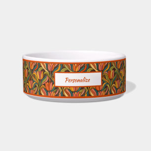 Tigela Design Personalizado de Tulipa Art Nouveau