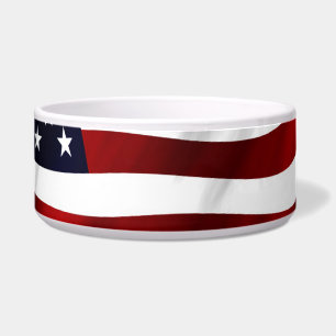 Tigela Dia da Independência Patriótica da Bandeira Americ
