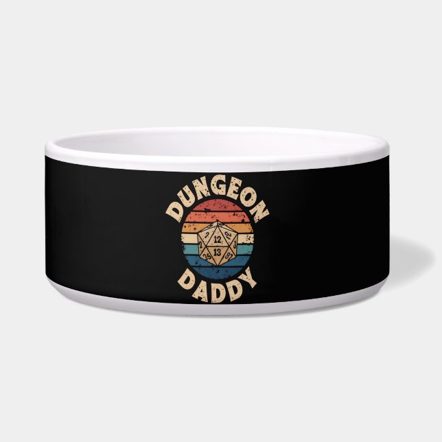 Tigela Dia dos Pais Dungeon Daddy (Frente)