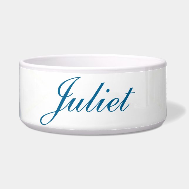 Tigela Diamantes azuis (Frente)