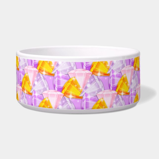 Tigela Diamantes Brilhantes-Diagonais- (Frente)