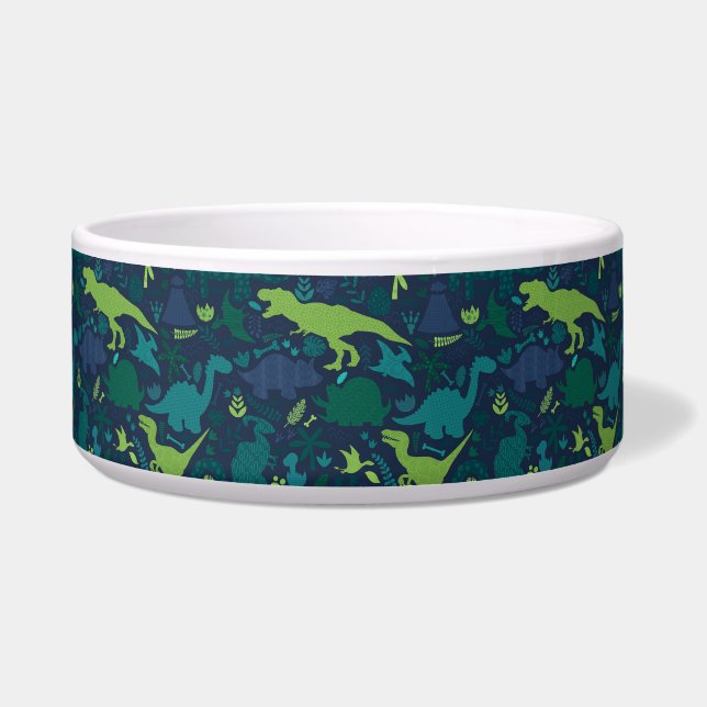 Tigela Dino Doodle Silhouettes Kids Dinossaur (Frente)