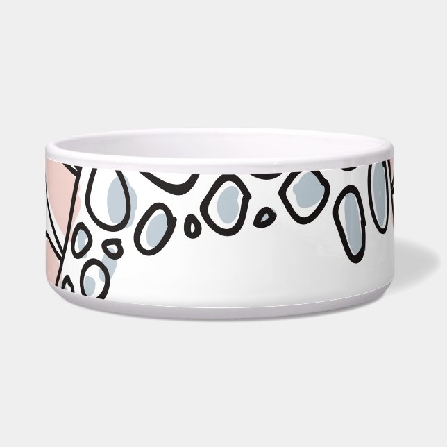 Tigela Dinossauros De Dodle: A Mão Desenhou Divertimento. (Frente)