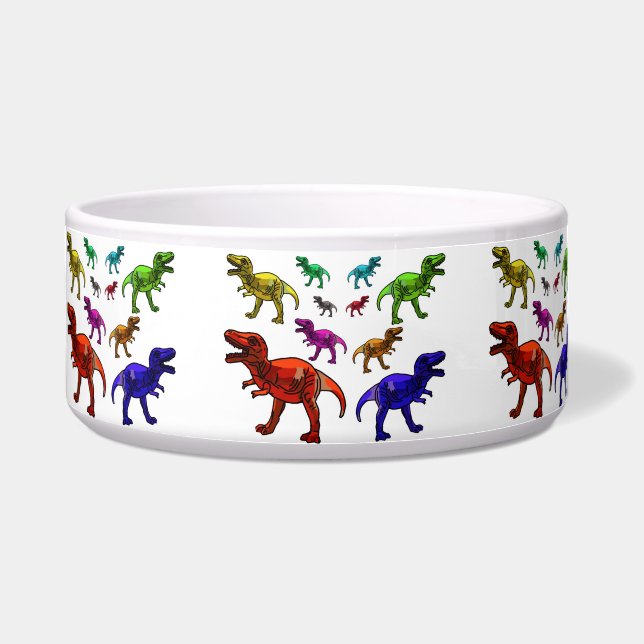 Tigela Dinossauros Pet Bowl (Frente)
