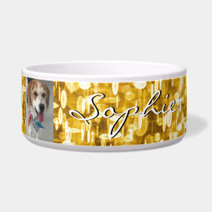 Tigela DIY Pet's Name & Photo (Nome e Foto de Pet), Doura