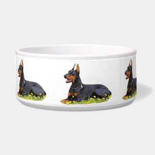 Tigela Doberman Pinscher