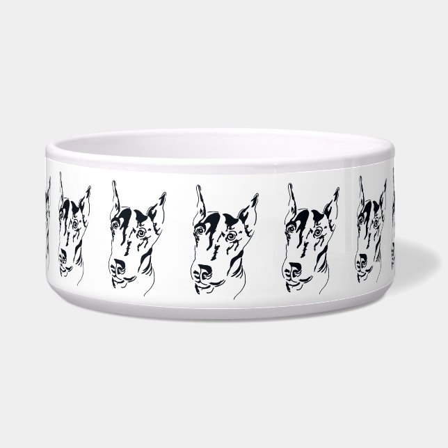 Tigela Doberman Pinscher Dog Bowl (Frente)