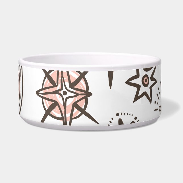 Tigela Dodles Cósmicos: Estrelas e Cometas (Frente)